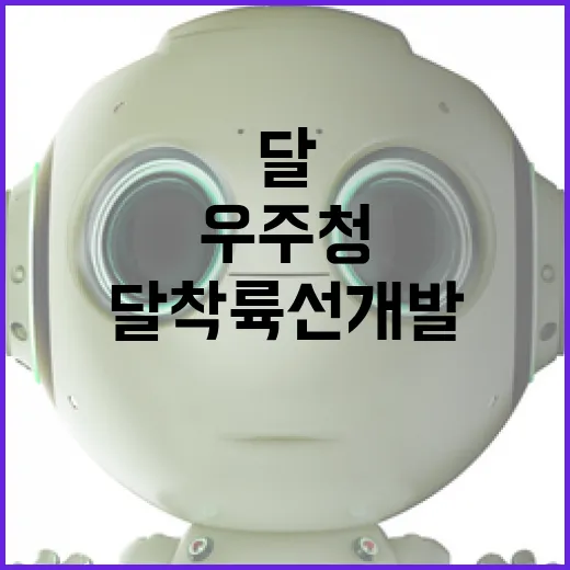 우주청, 달 착륙선 개발 현황 명확히 밝혔다