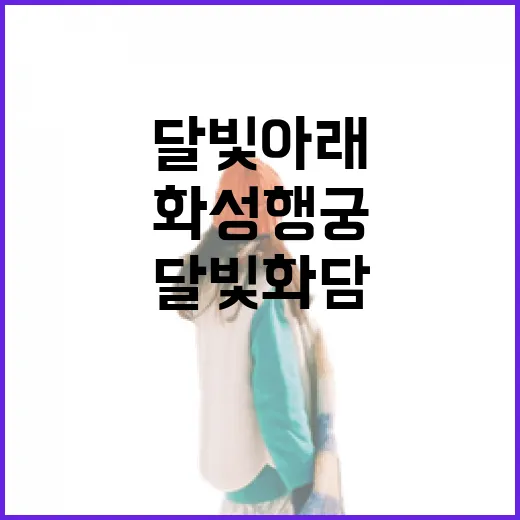달빛 아래 화성행궁의 밤, 달빛화담