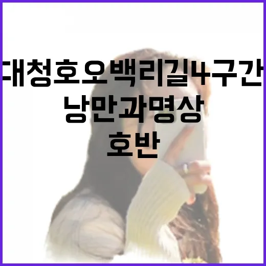 대청호오백리길 4구간, 호반의 낭만과 명상