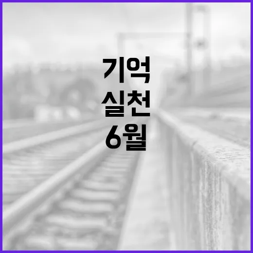 6월 호국보훈의 달, 기억과 실천의 길
