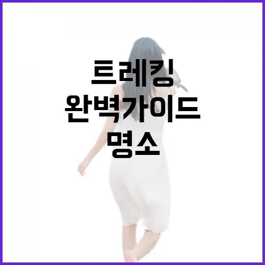전남 트레킹 명소 완벽 가이드
