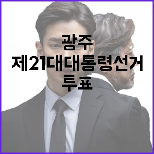 제21대 대통령선거 투표, 광주 시민의 뜨거운 참여