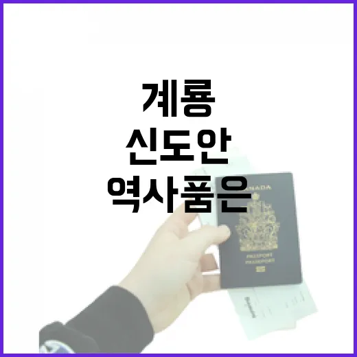 계룡 명소 괴목정, 역사 품은 신도안의 보물