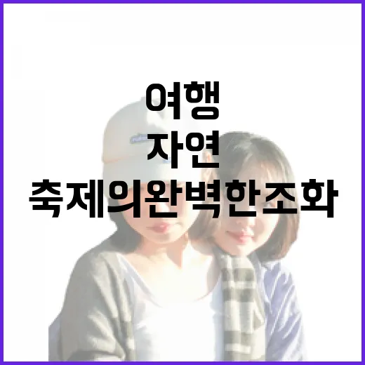충북 여행, 자연과 축제의 완벽한 조화