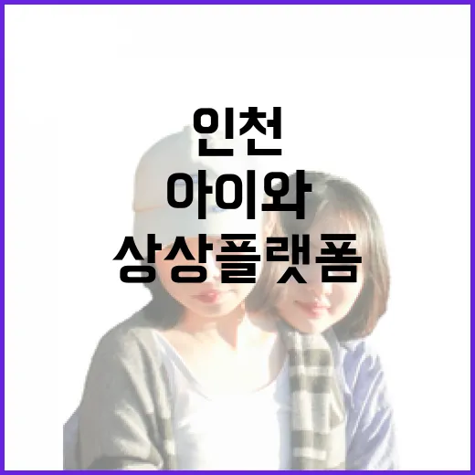 아이와 함께 즐기는 인천 상상플랫폼 에어바운스