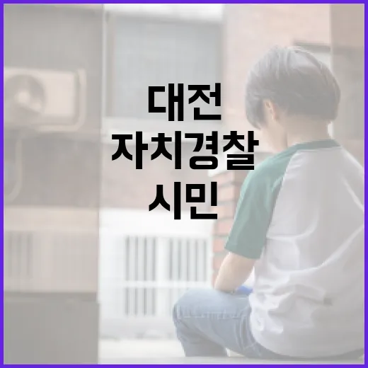 대전 자치경찰, 시민 안전 새 지평 열다