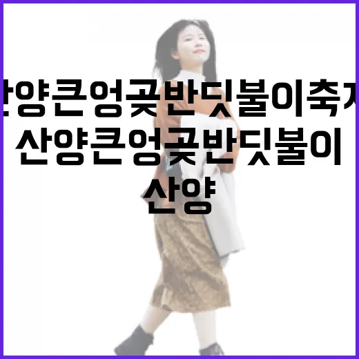 산양큰엉곶 반딧불이 축제 개막