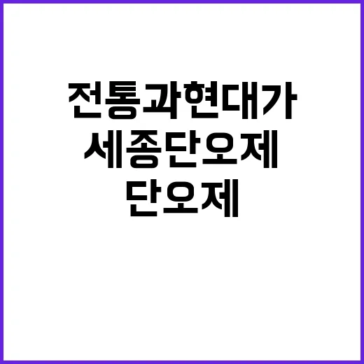 전통과 현대가 빚은…