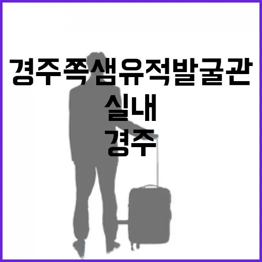 경주 쪽샘유적발굴관, 실내 명소로 주목