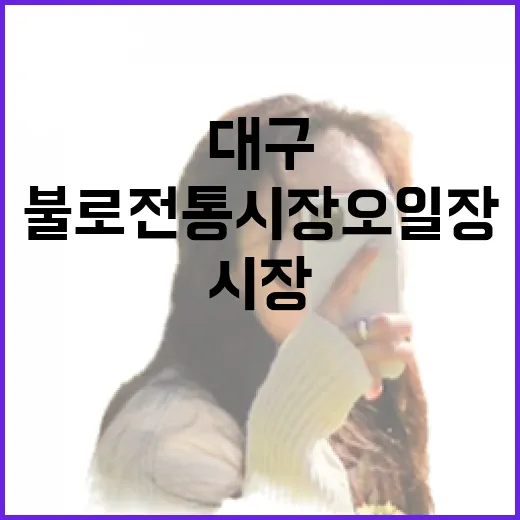 대구 불로전통시장 오일장 생생투어