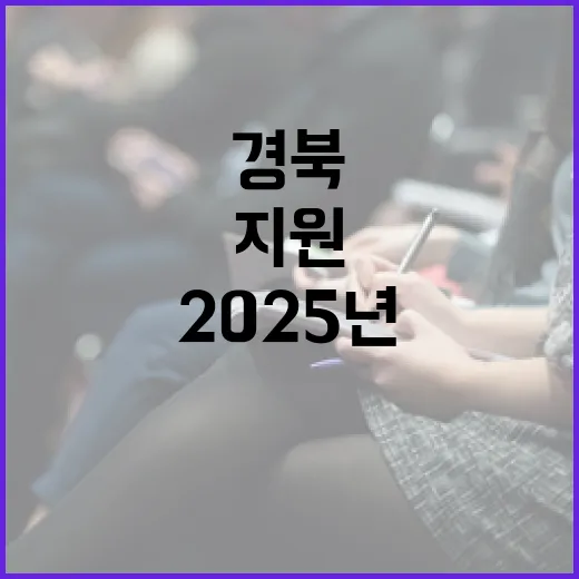 경북 청년애꿈수당 2025년 지원 안내