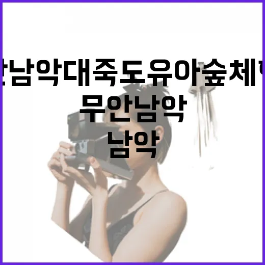 무안 남악 대죽도 유아숲 체험원 산책 명소