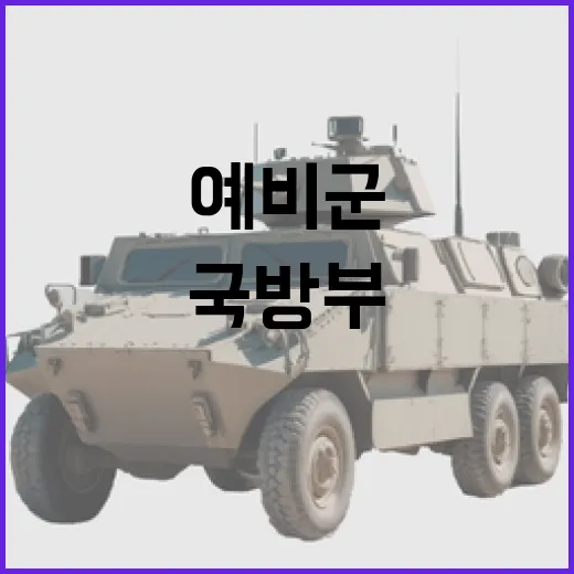 국방부, 일반 예비군 군기 순찰 대상 아님 명확히 밝혀