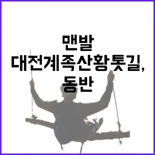 대전 계족산 황톳길, 맨발 산책과 반려견 동반 명소