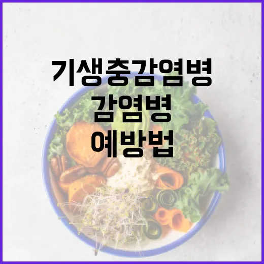 기생충 감염병 철저 예방법