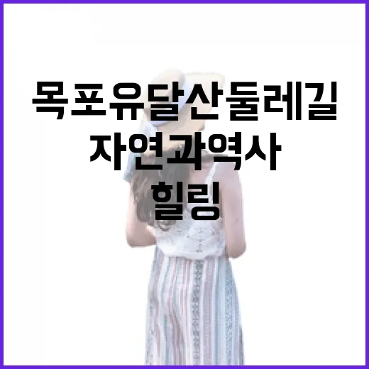 목포 유달산 둘레길, 자연과 역사의 힐링 산책