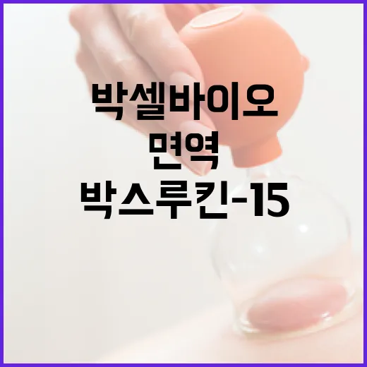 박셀바이오 박스루킨-15, 면역보조제로 허가