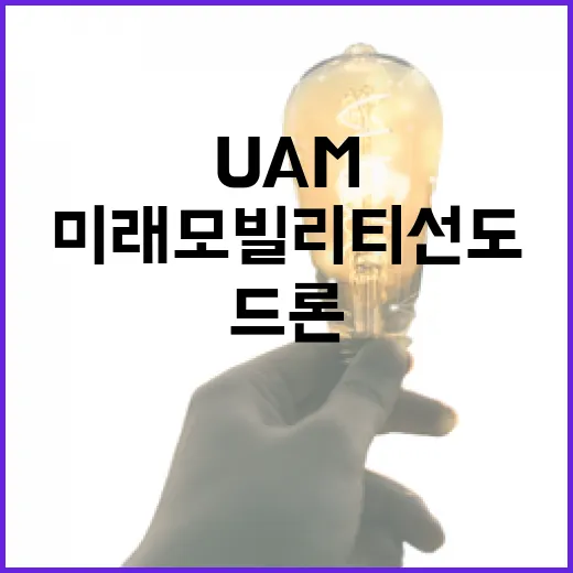 UAM·드론 민관협력으로 미래 모빌리티 선도