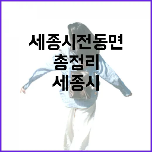 세종시 전동면 숨은 명소 총정리