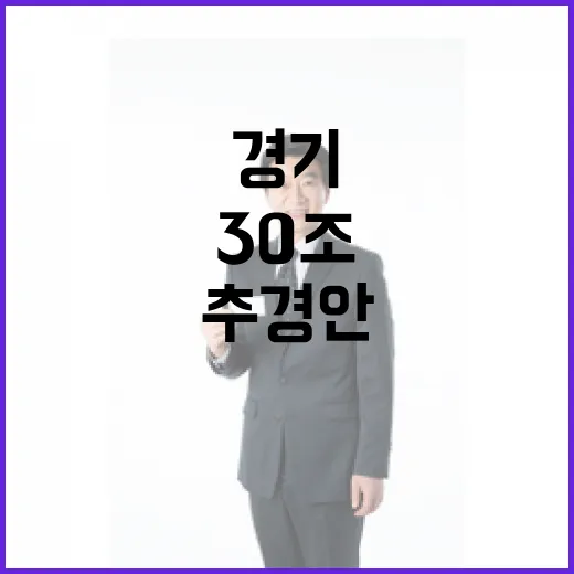 경기 살리는 30조 추경안 의결