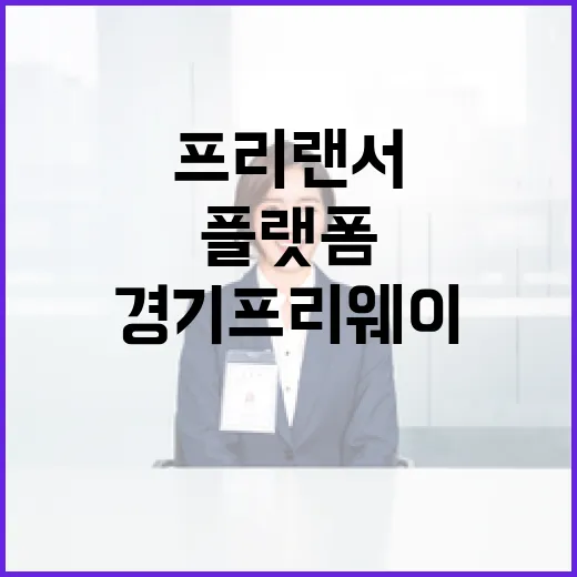 경기프리웨이, 프리랜서 지원 플랫폼 출범