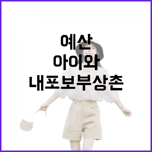 예산 내포보부상촌, 아이와 함께하는 여름 물놀이 명소