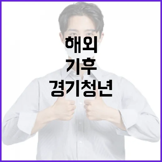 경기청년 기후특사단 해외봉사단 모집