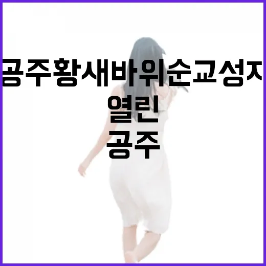 공주 황새바위순교성지, 모두에게 열린 명소