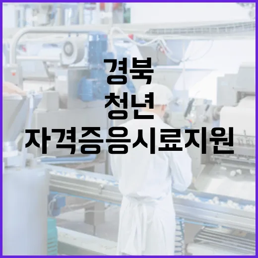경북 영덕 청년 자격증 응시료 지원 확대