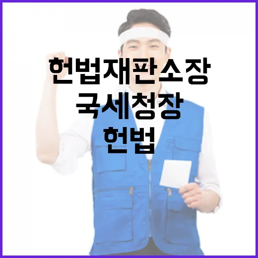 헌법재판소장·재판관·국세청장 새 인선 발표