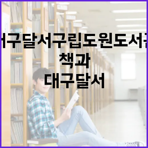 대구 달서구립 도원도서관, 책과 가까워지는 공간