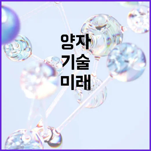 미래를 바꾸는 양자기술 경쟁력 강화