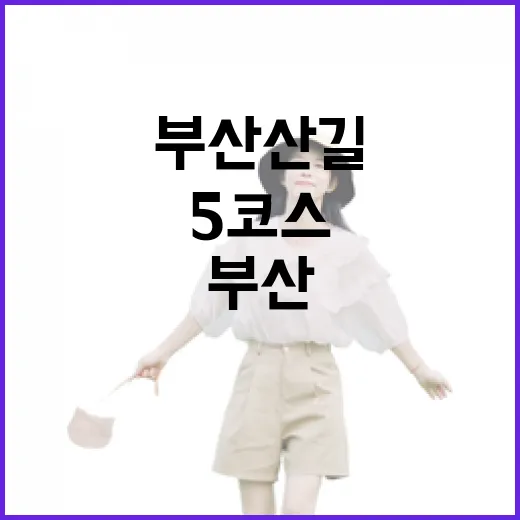 부산 산길 5코스, 근현대사와 만나는 여정