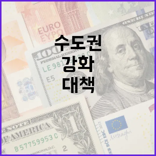 수도권 가계부채 관리 강화 배경과 대책