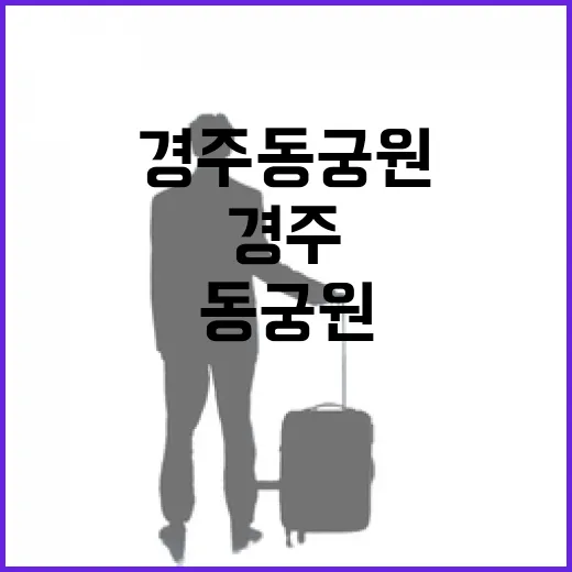 경주동궁원에서 만나는 자연의 신비