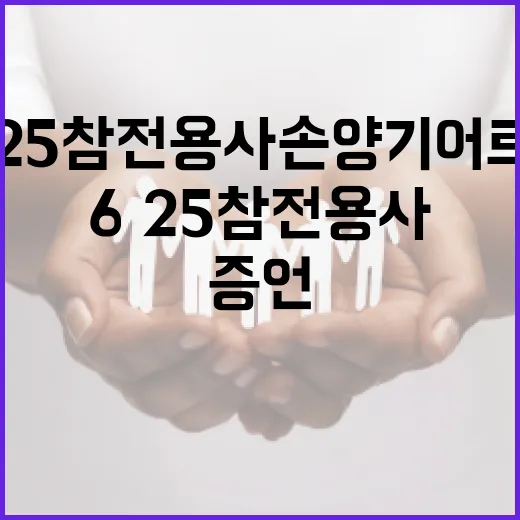 6·25 참전 용사 손양기 어르신의 생생한 증언