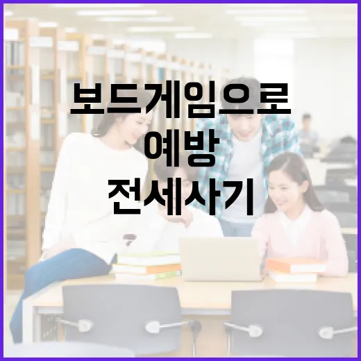 보드게임으로 배우는 청년 전세사기 예방
