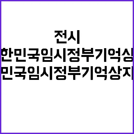대한민국임시정부 기…