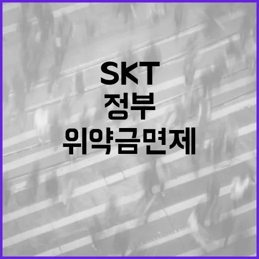 SKT 위약금 면제, 정부 공식 입장 발표