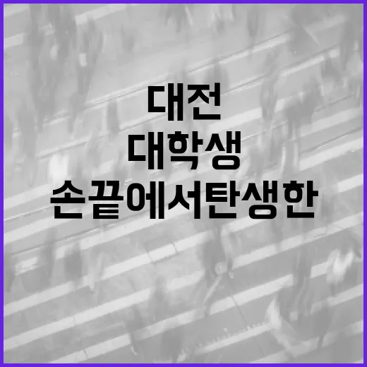 대전 대학생 손끝에서 탄생한 스포츠 꿈돌이