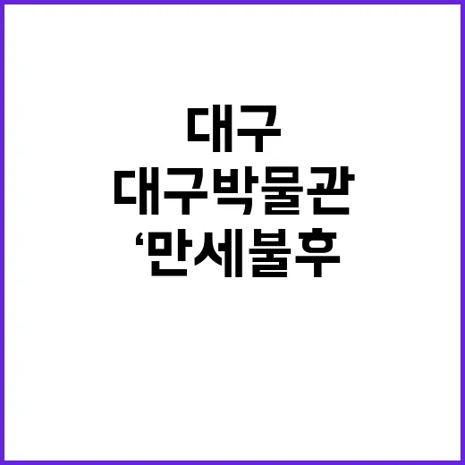 대구박물관 특별전 ‘만세불후’ 돌에 새긴 염원