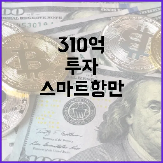 한국형 스마트항만 4년간 310억 투자 본격화