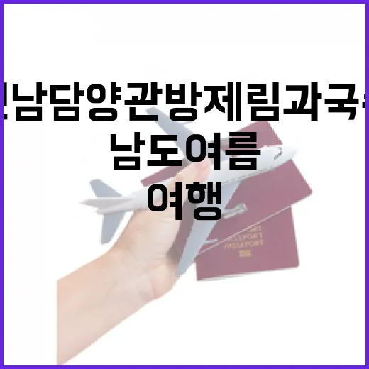 전남 담양 관방제림과 국수로 즐기는 남도 여름 여행
