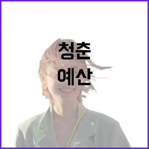 예산에서 청춘을 다시 만나다
