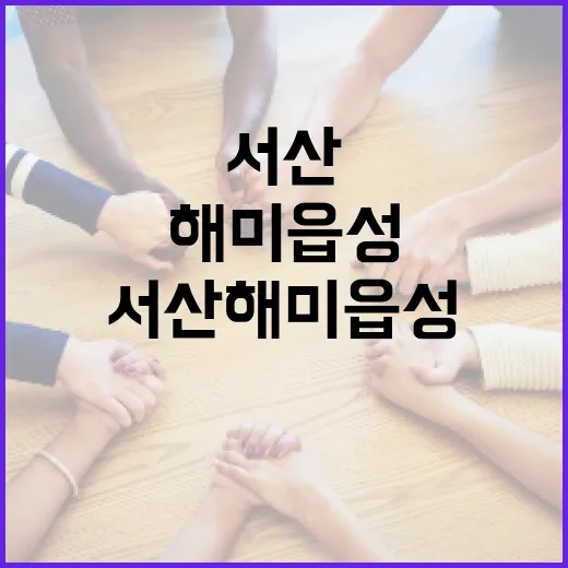 서산 해미읍성에서 열린 따뜻한 봄눈 사진 소풍