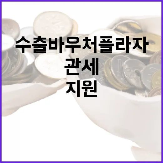미 관세 피해 기업 지원 수출바우처 플라자 현장