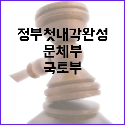 새 정부 첫 내각 완성, 문체부·국토부 장관 지명