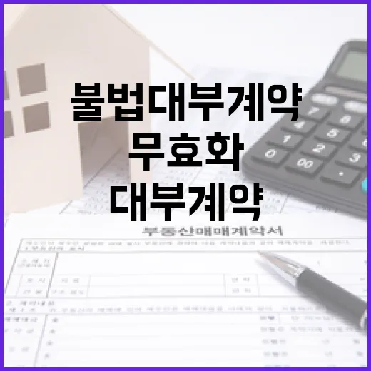 불법대부계약 전면 무효화, 서민 보호 강화
