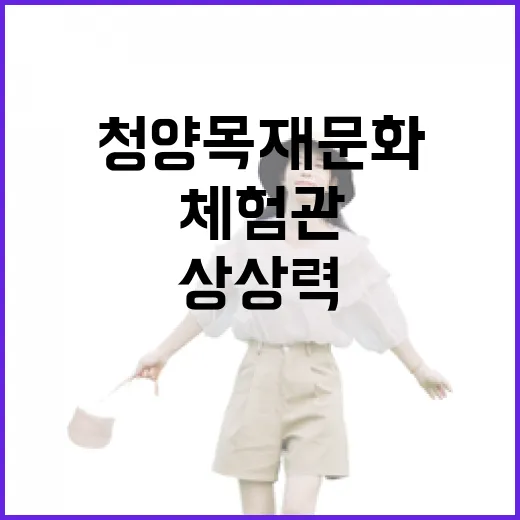 청양 목재문화체험관, 상상력 키우는 명소