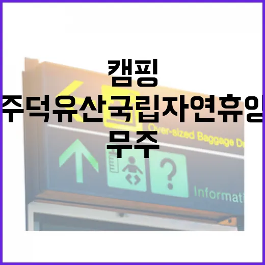 무주 덕유산국립자연휴양림 캠핑 명소